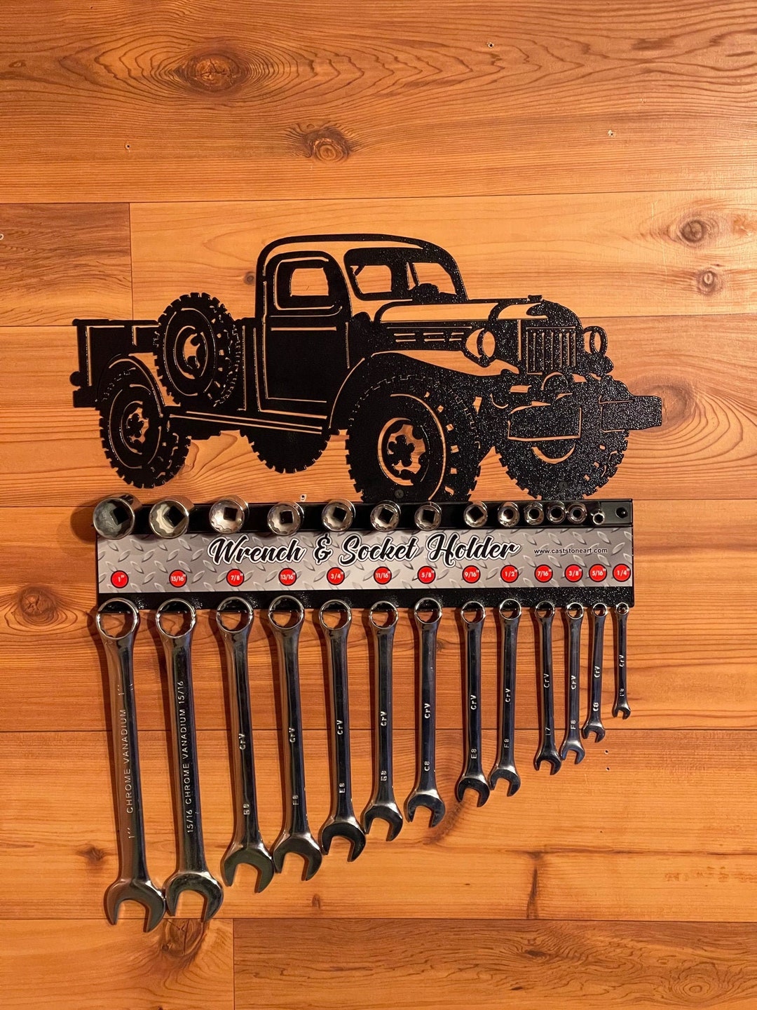 TRUCK Wrench/socket Holder, Wrench Holder, Socket Holder, Trucks, Gifts