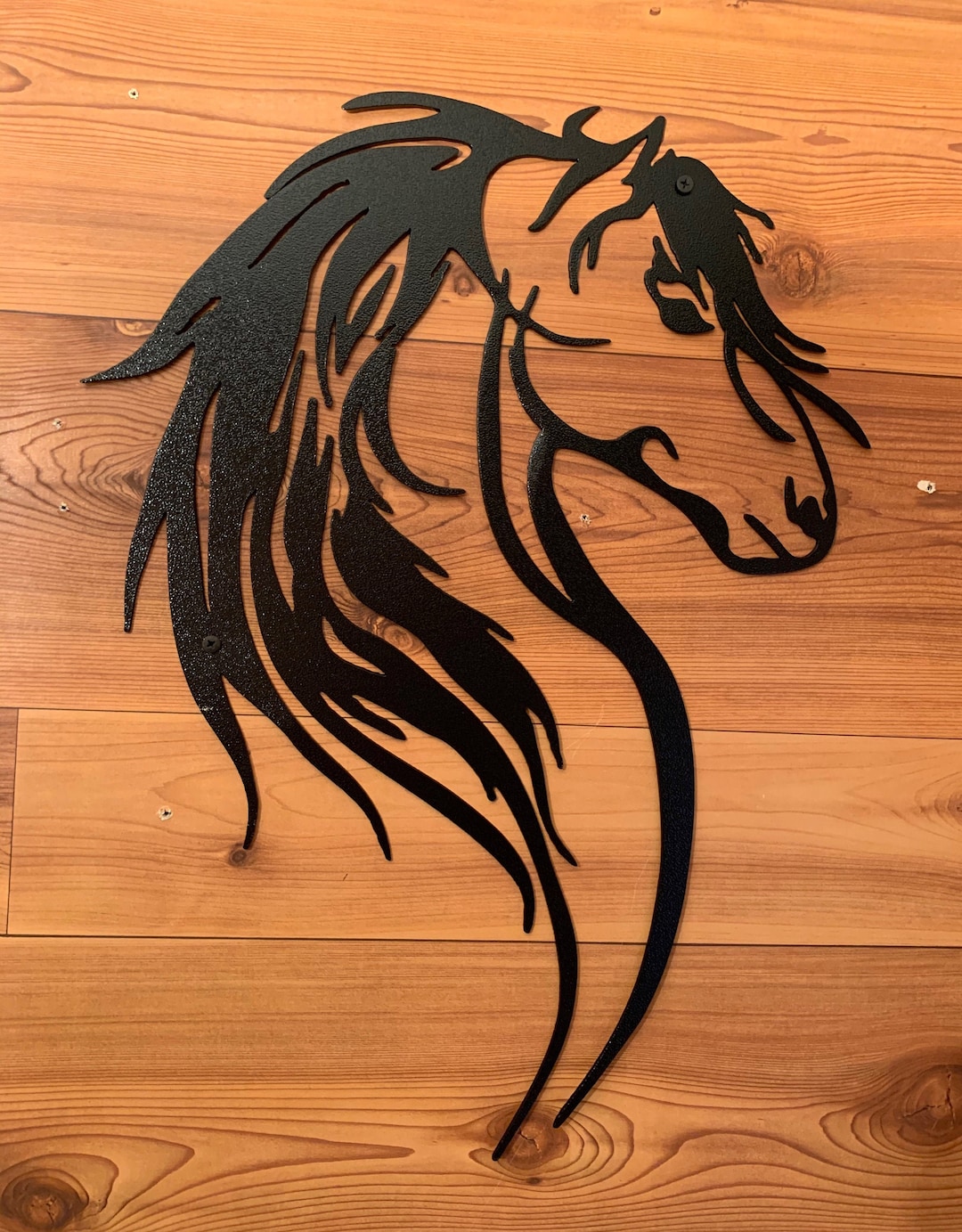 HORSE HEAD Metal Art Metal Art Metal Wall Art Metal Wall Etsy