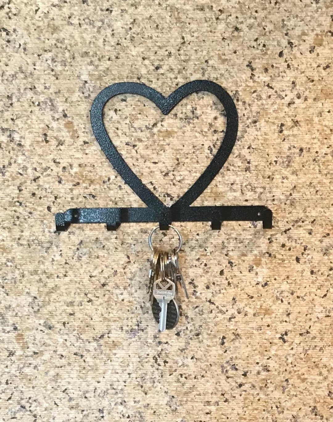 HEART KEY HOLDER Key Holder Key Holder for Wall Metal Key - Etsy