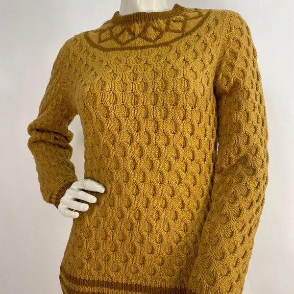 Old Tiralahilacha Golaf Mustard Knitted Sweater main image 0