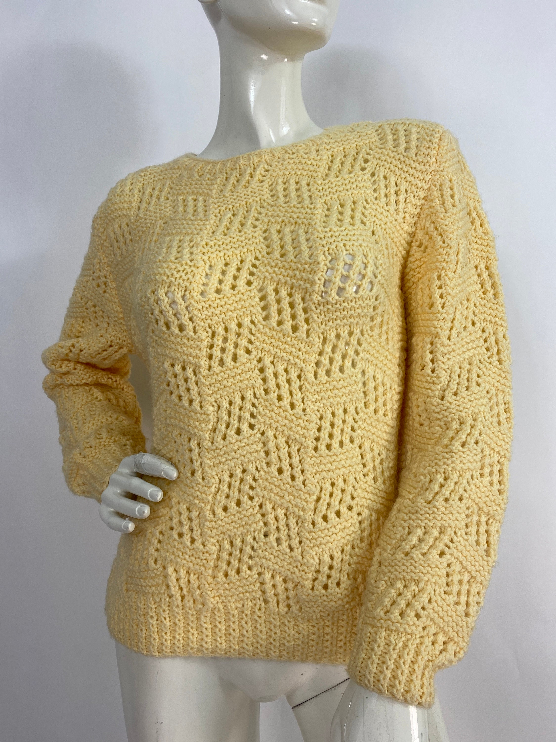 Aesthetic yellow sweater hotsell