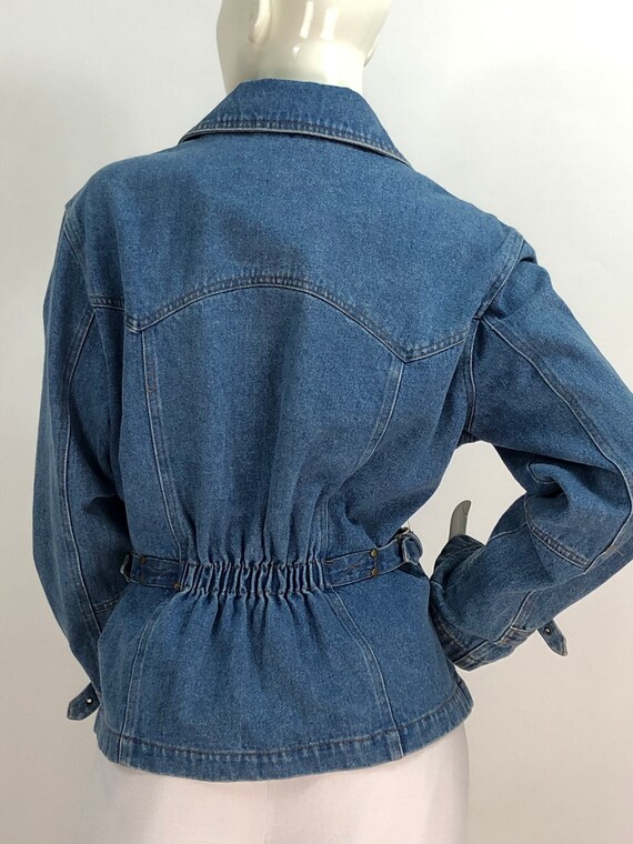 90s denim jacket/vintage denim jacket/jean jacket - image 7