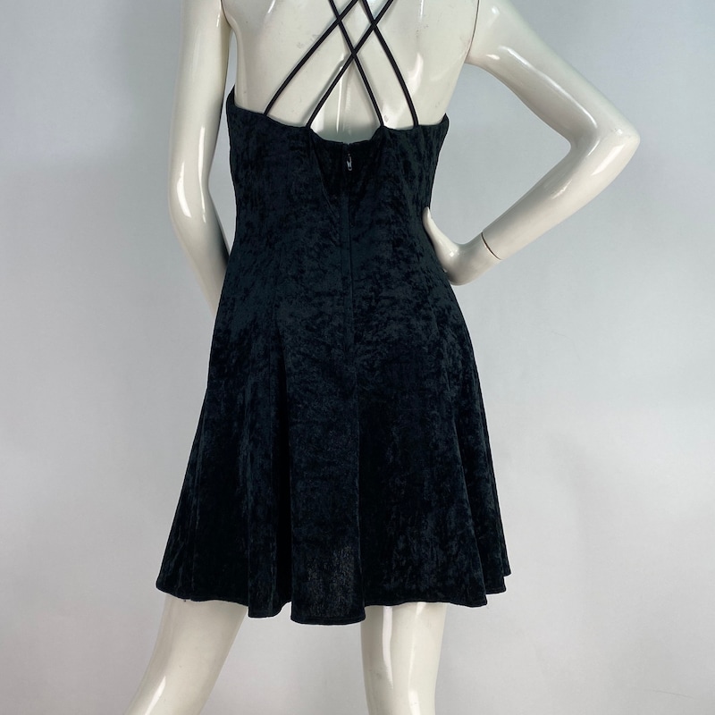 Black grunge vintage dress (M) main image 0