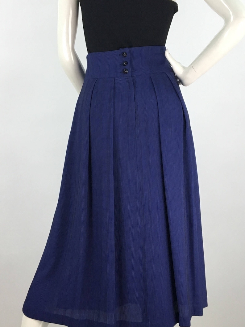 Vintage Louben Maxi Skirt Swing Skirt Elegant High Waist Etsy