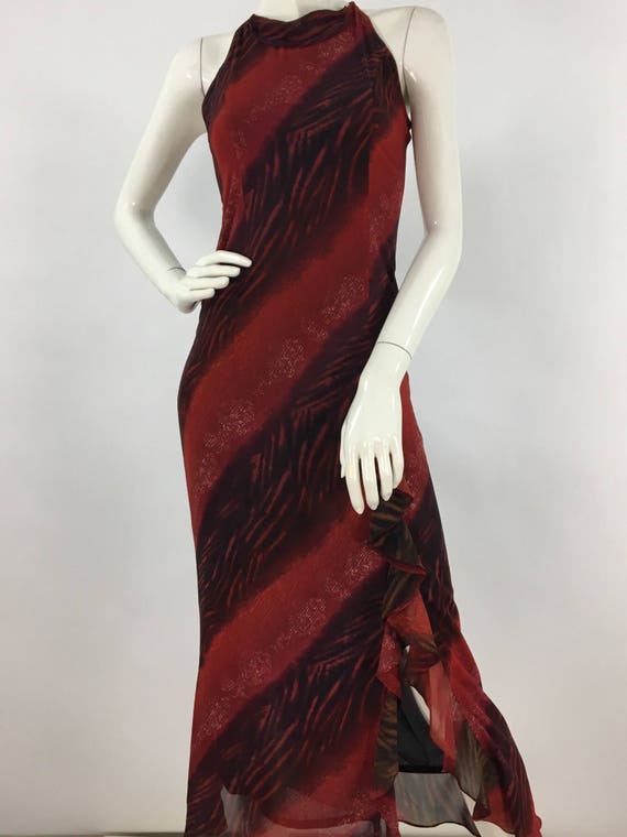 Vintage maxi/Saint Nouvara vintage maxi dress/fitt