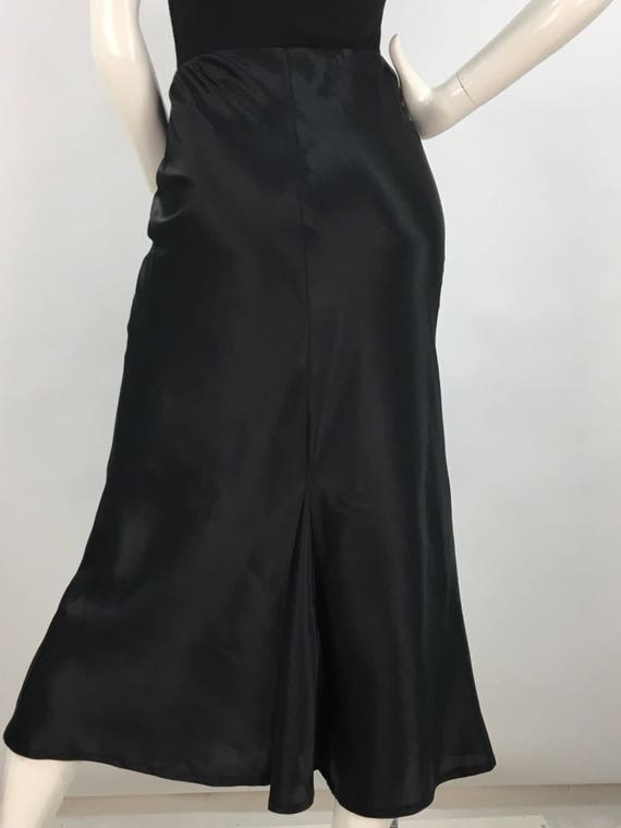 Black maxi skirt clearance polyester