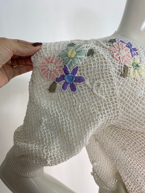 Crochet doily blouse - image 4
