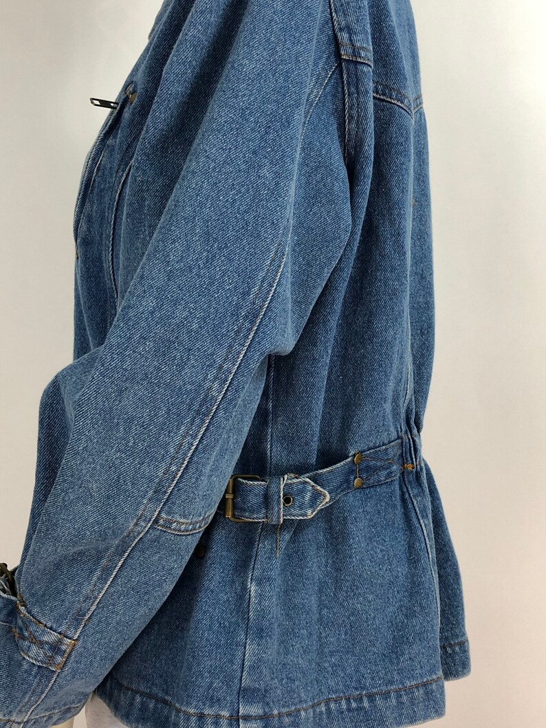 90s denim jacket/vintage denim jacket/jean jacket image 5