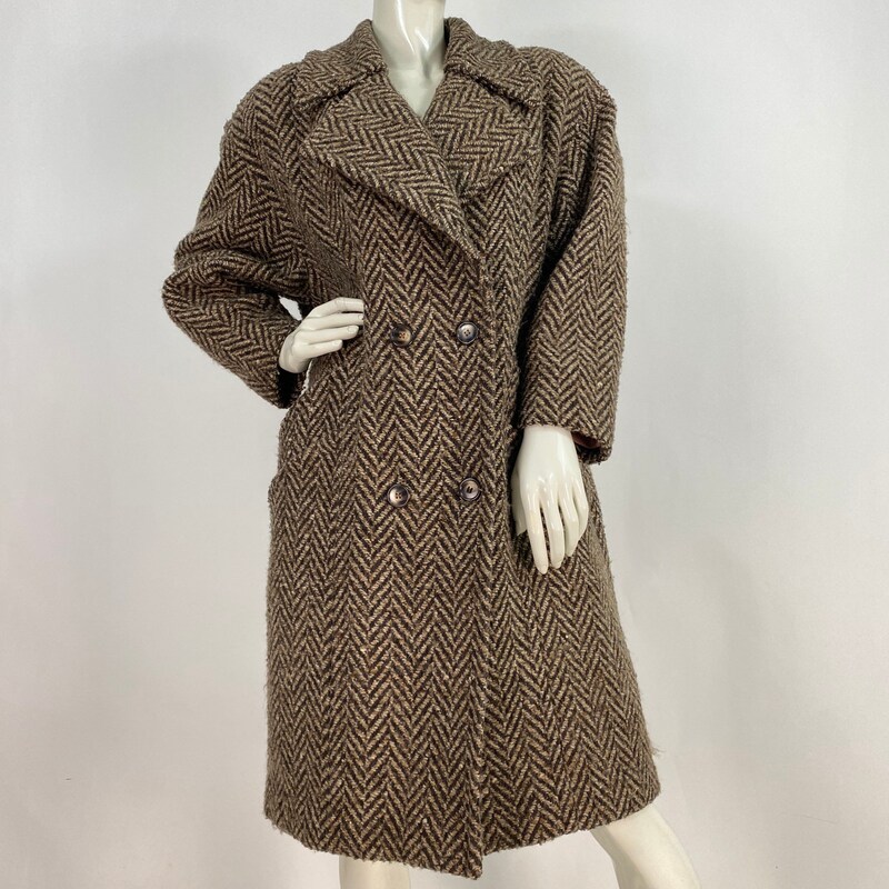 Vintage Wool Blend Coat