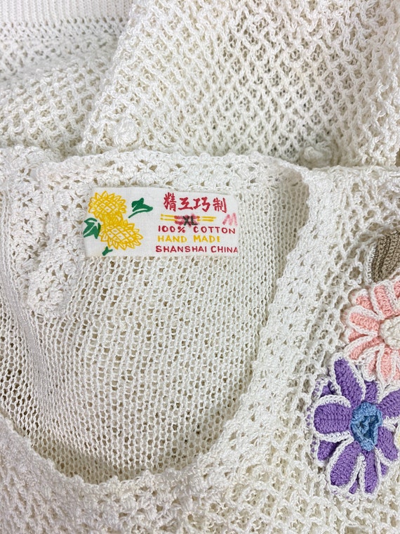 Crochet doily blouse - image 10