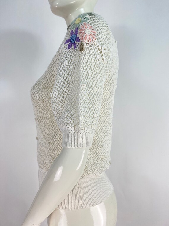 Crochet doily blouse - image 7