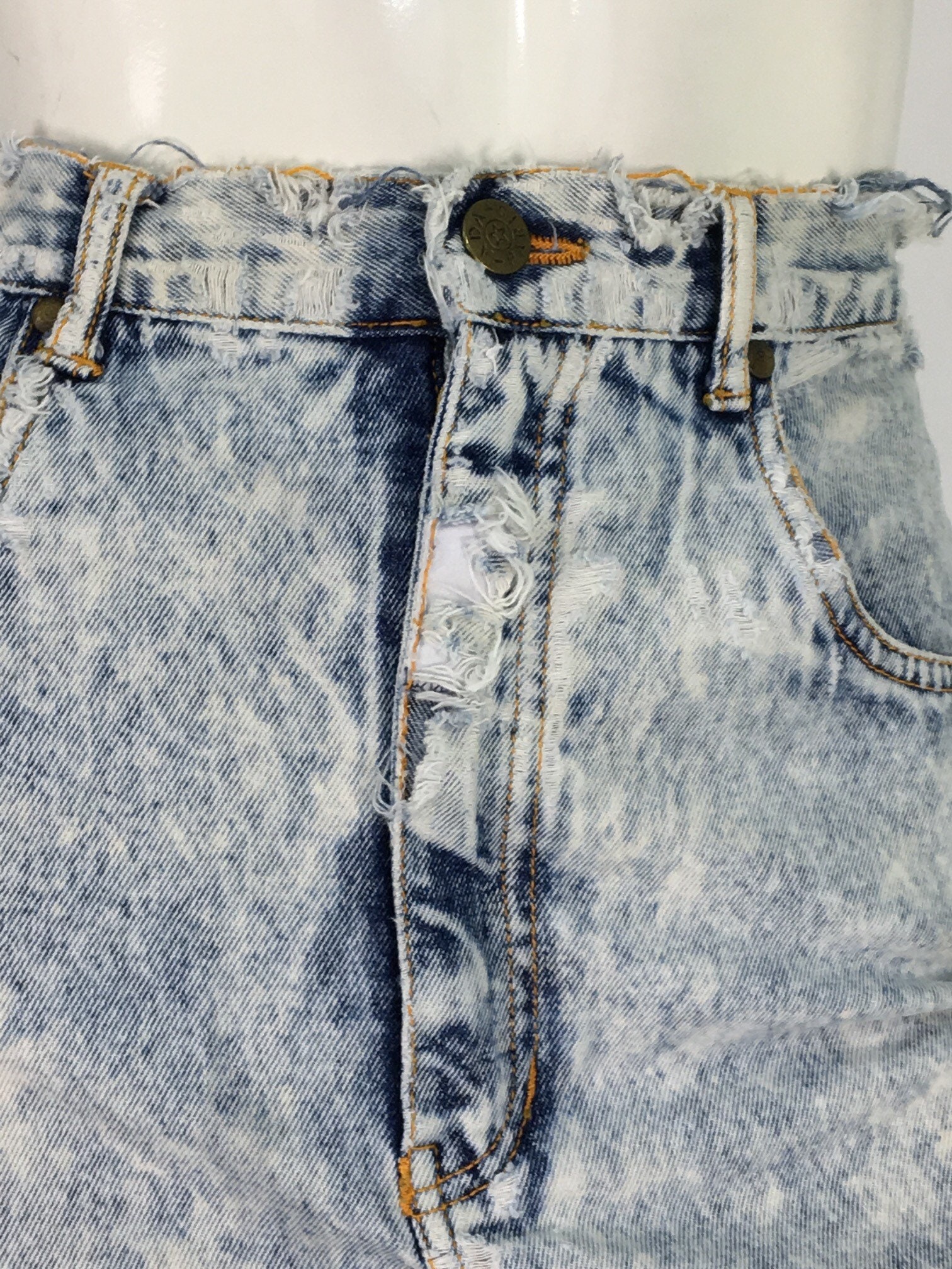 80s 90s Acid Wash Skirt/acid Wash Skirt/vintage Acid Wash Jean | Etsy