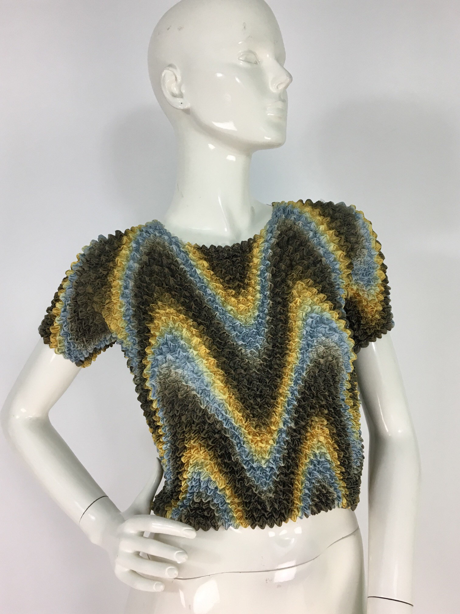 Vintage Popcorn Top/bubble Top/popcorn Crop Top/popcorn Vintage Popcorn Top/bubble Top/popcorn Crop Top/popcorn