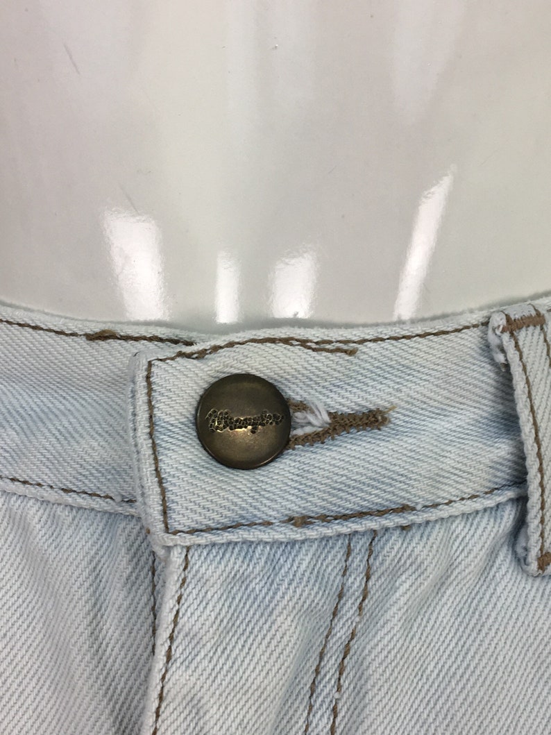 80s wrangler jean skirt1980s wrangler denim skirtvintage white washed denim skirt