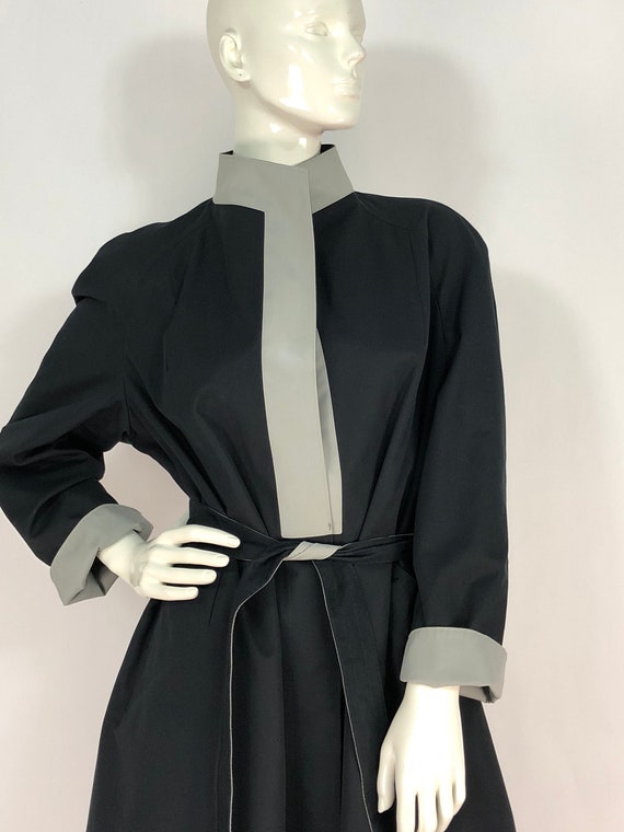 60s reversible trench coat/1960 reversible trench