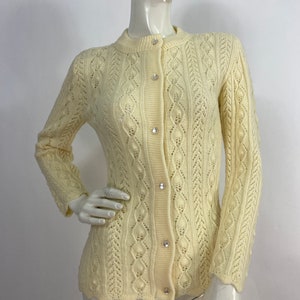 Vintage cardigan sweater, vintage cardigan