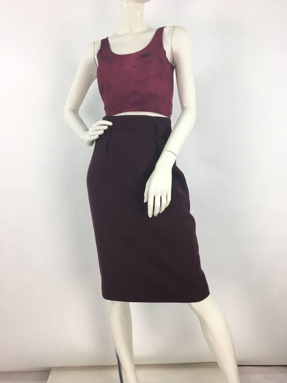 Pencil skirt dress 70s sales