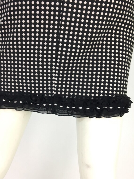 90s polka dot mini dress/1990s polka dot dress/vi… - image 5