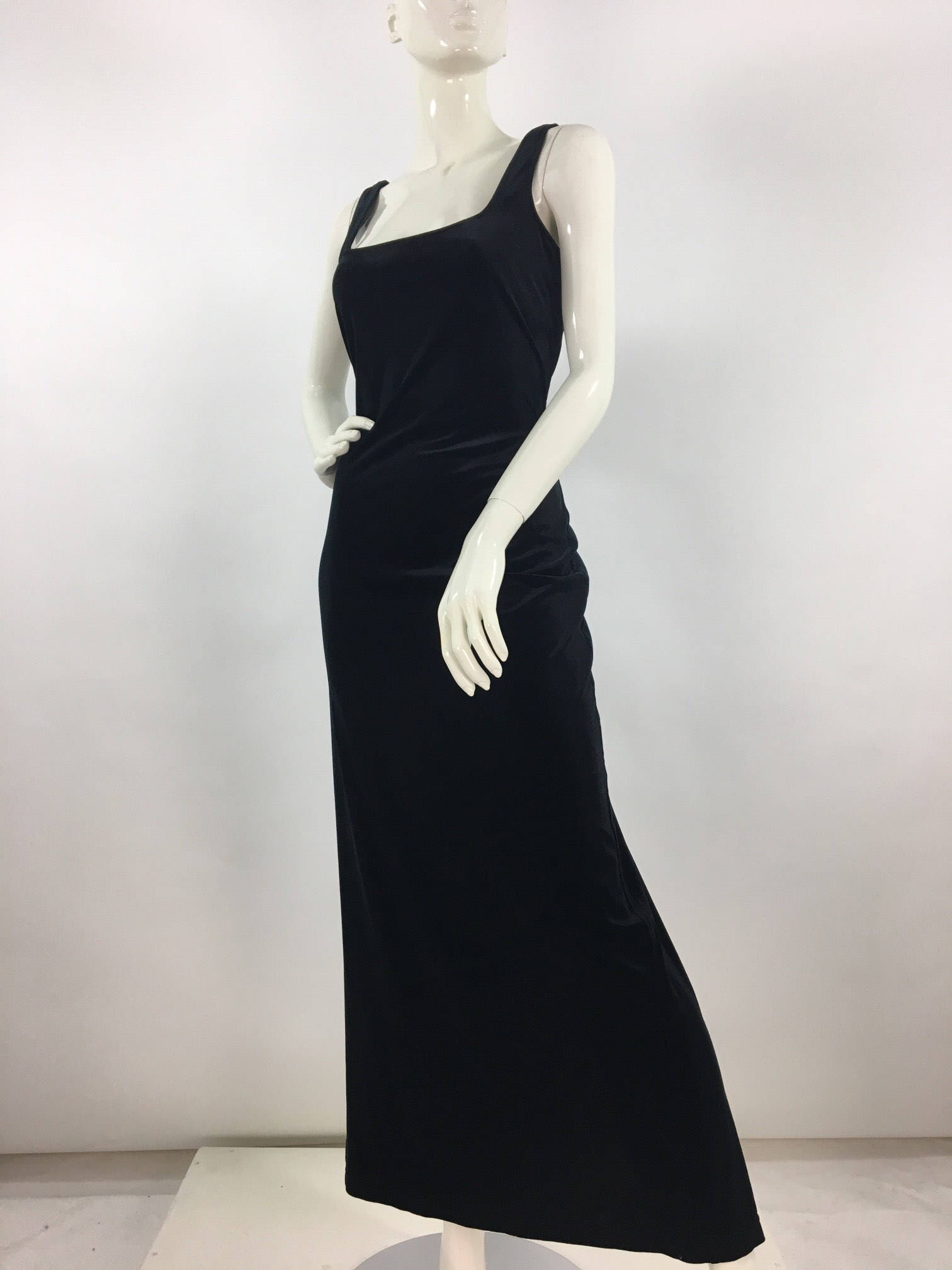 MUXXN Women's 50s Retro Casual Swing Midi Dress 3/4 Sleeve