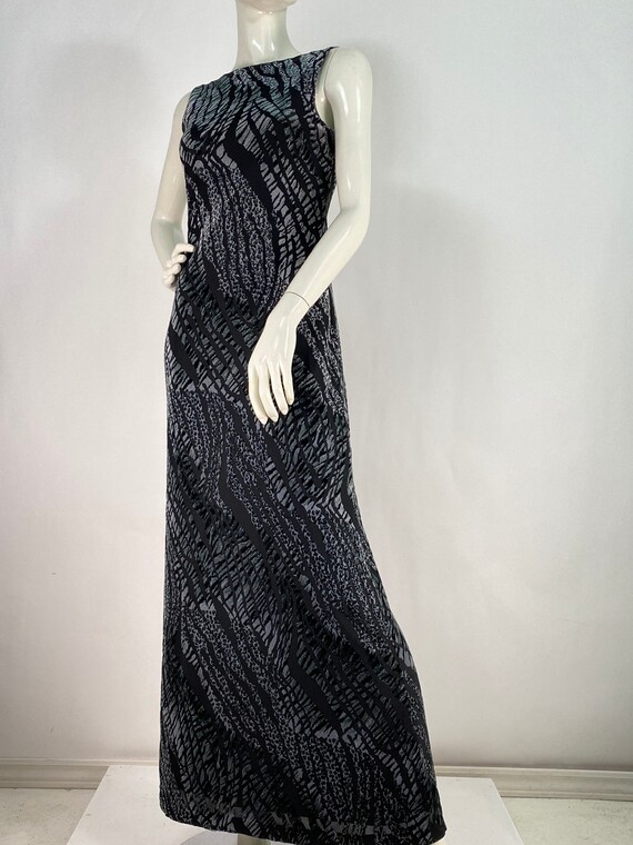 1990s dress/sexy evening dress/vintage maxi dress… - image 5