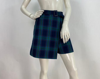 Vintage skort, plaid skort, Talbots skirt/shorts