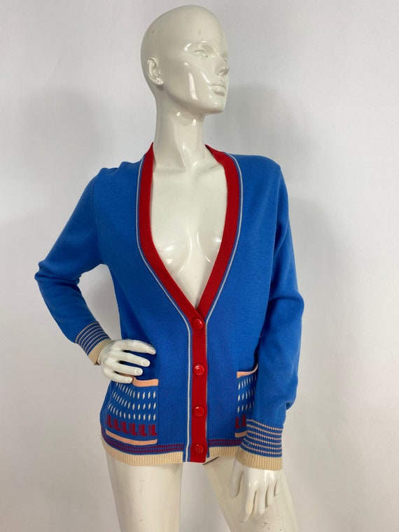 Bernard Altmann sweater, Bernard Altmann cardigan, vintage cardigan sweater