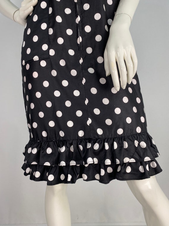 1950s polka dot dress/polka dot dress/1950s house… - image 5