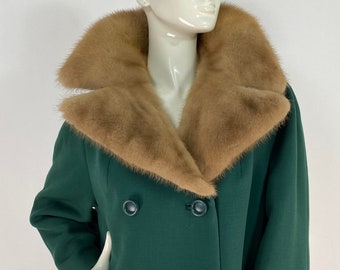 hunter green winter coat