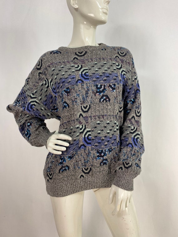 80s sweater, vintage Avanrata Harry Rosen sweater