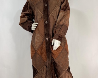 Marni knits coat, quilted coat, vintage Marni knits
