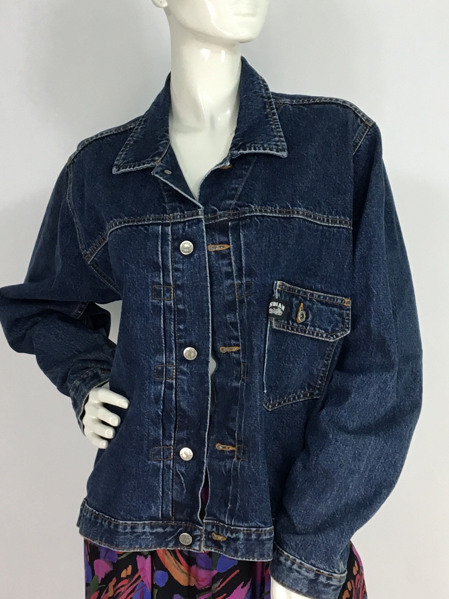 indian motorcycle denim jacket