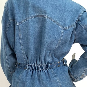 90s denim jacket/vintage denim jacket/jean jacket image 2