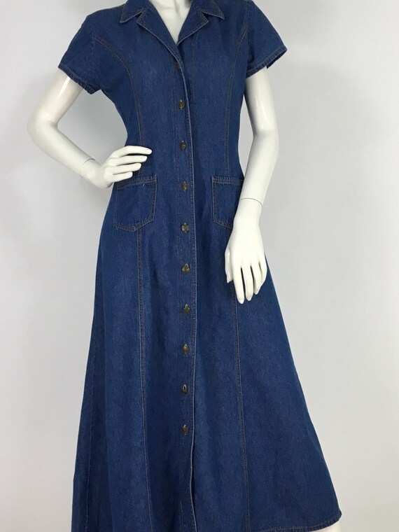 90s jean dress