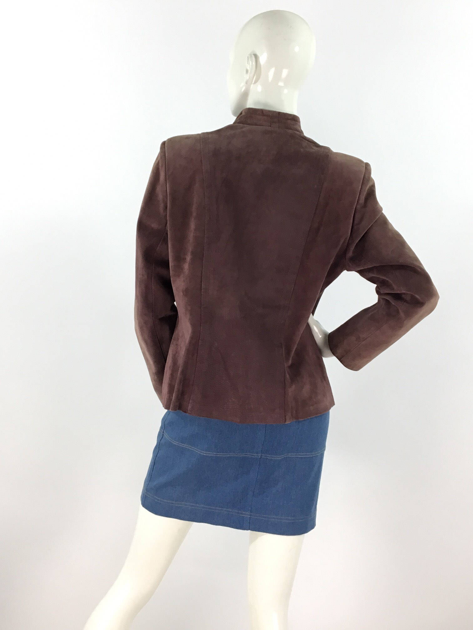 ▪️70’s【LEATHER ATTIC】LEATHER JACKET② Vintage Leather Attic Made in Canada Light Brown Leather