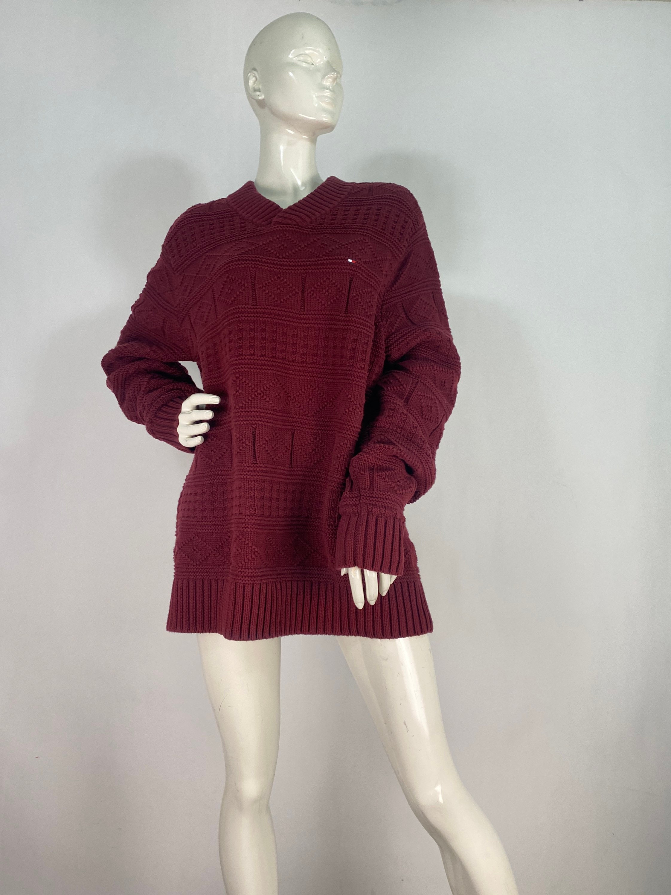 Tommy hilfiger best sale oversized sweater