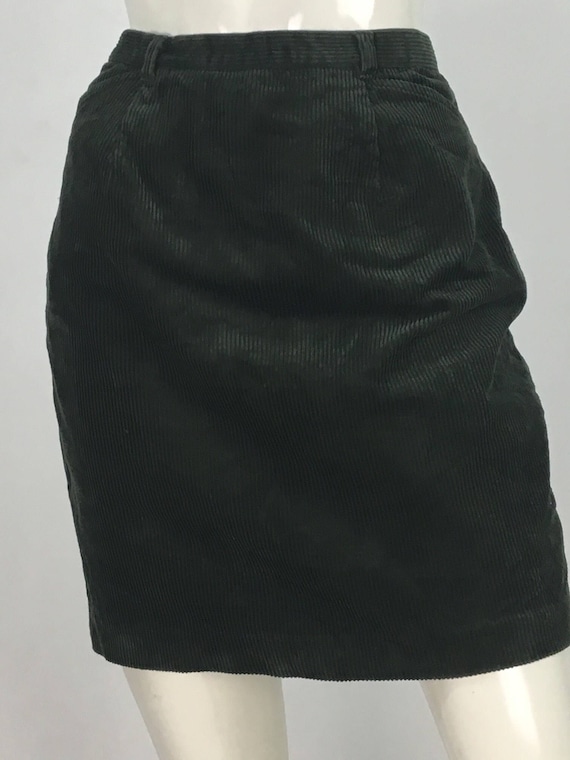 90s corduroy skirt/vintage corduroy
