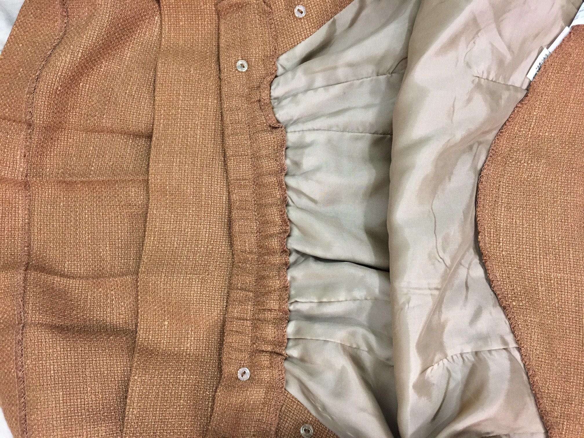Vintage Lui Chantant Lui Chantant Wool Pleated Skirt Vintage - Etsy
