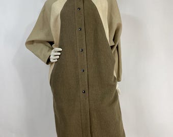 Batwing coat, vintage shiff coat