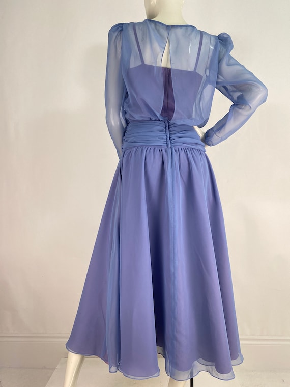 1960s sheer dress - Gem