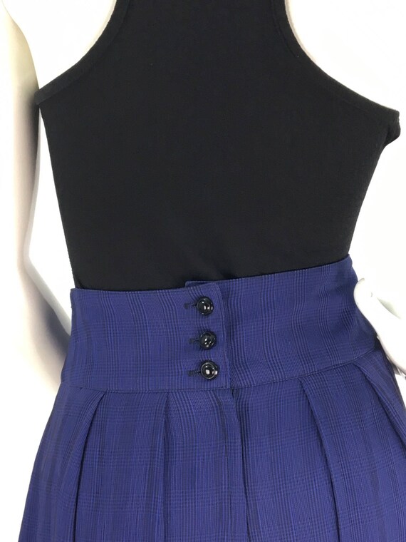 Navy Blue Denim Maxi Pleated Skirt 5688 Navy Blue Denim Maxi Pleated Skirt 5688