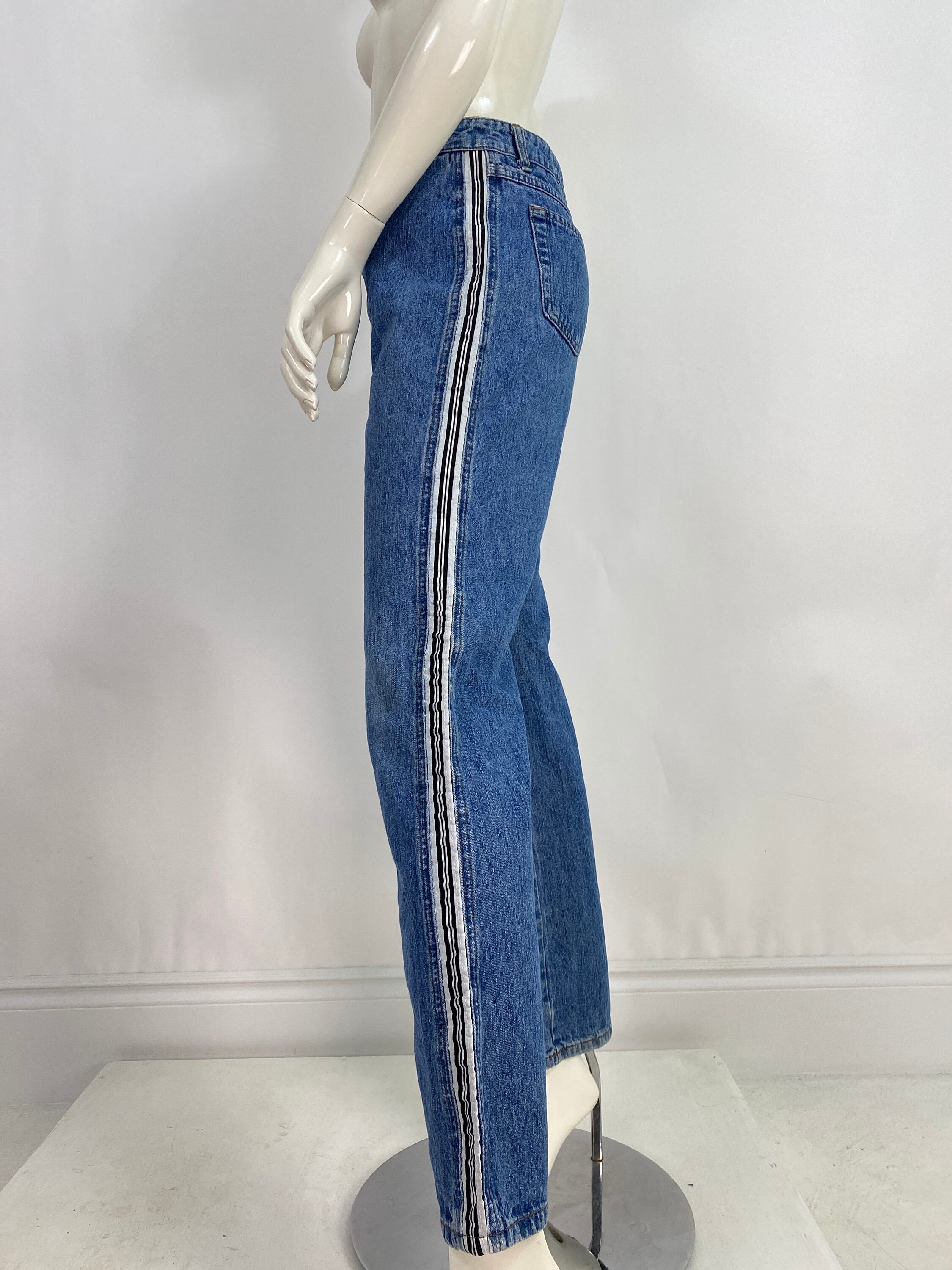 90s striped jeans deals