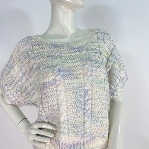80s pastel sweater