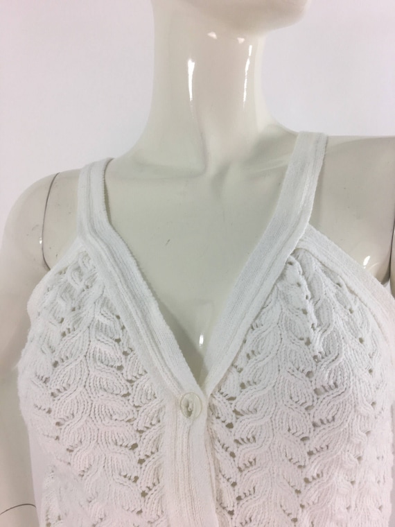 Vintage knit top/1990s knit top