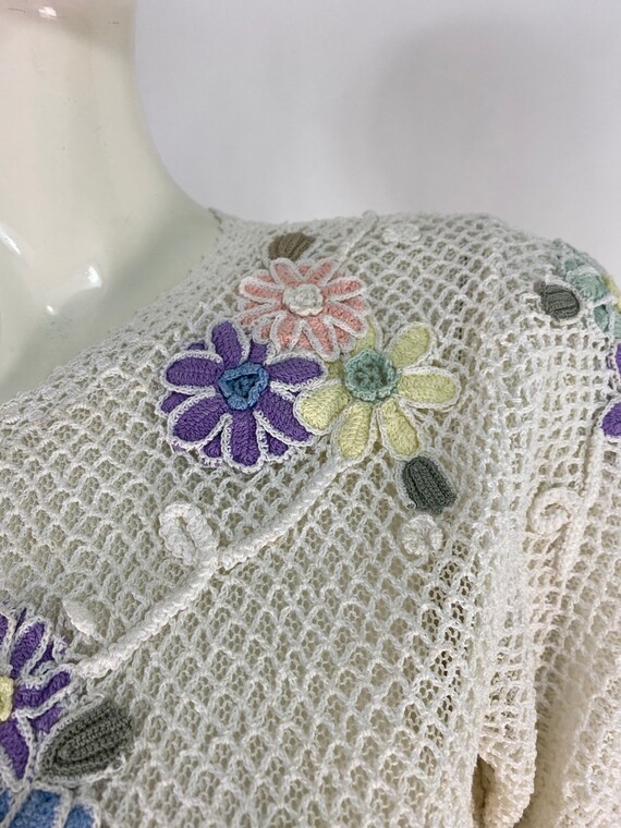 Crochet doily blouse - image 3