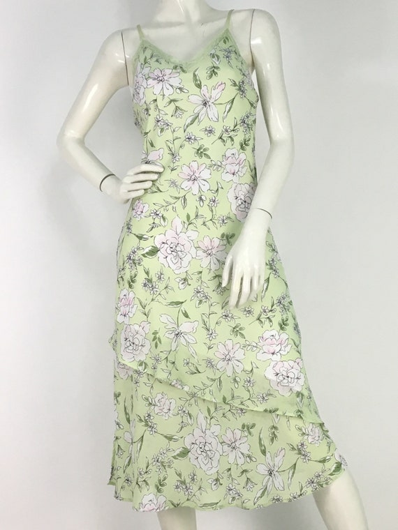 90s midi dress/vintage midi dress