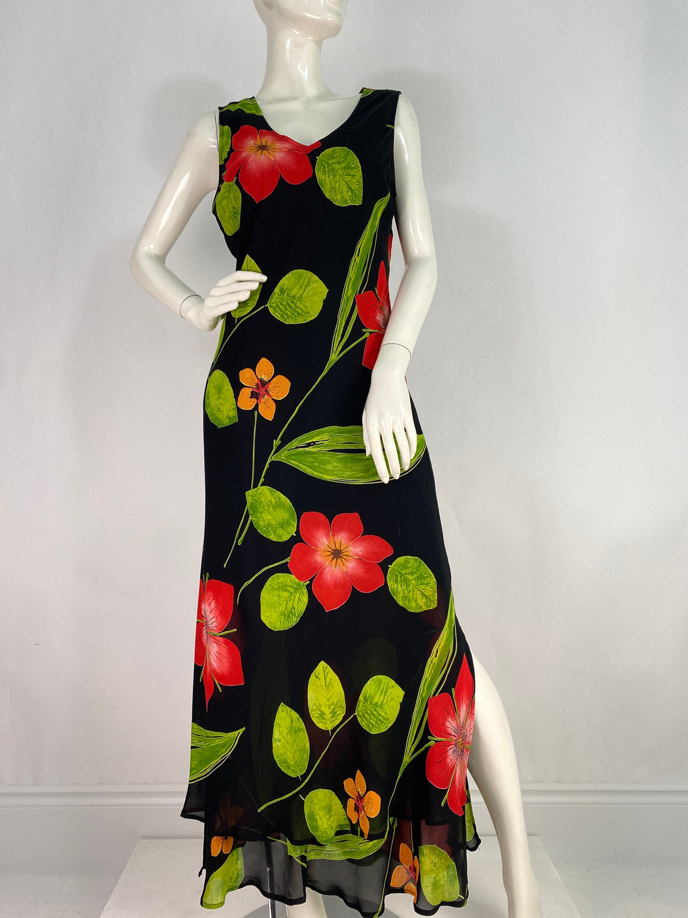 Joseph Ribkoff Dress/90s Joseph Ribkoff Dress/vintage Maxi