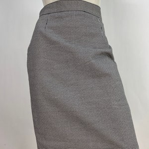 Houndstooth maxi cheap skirt