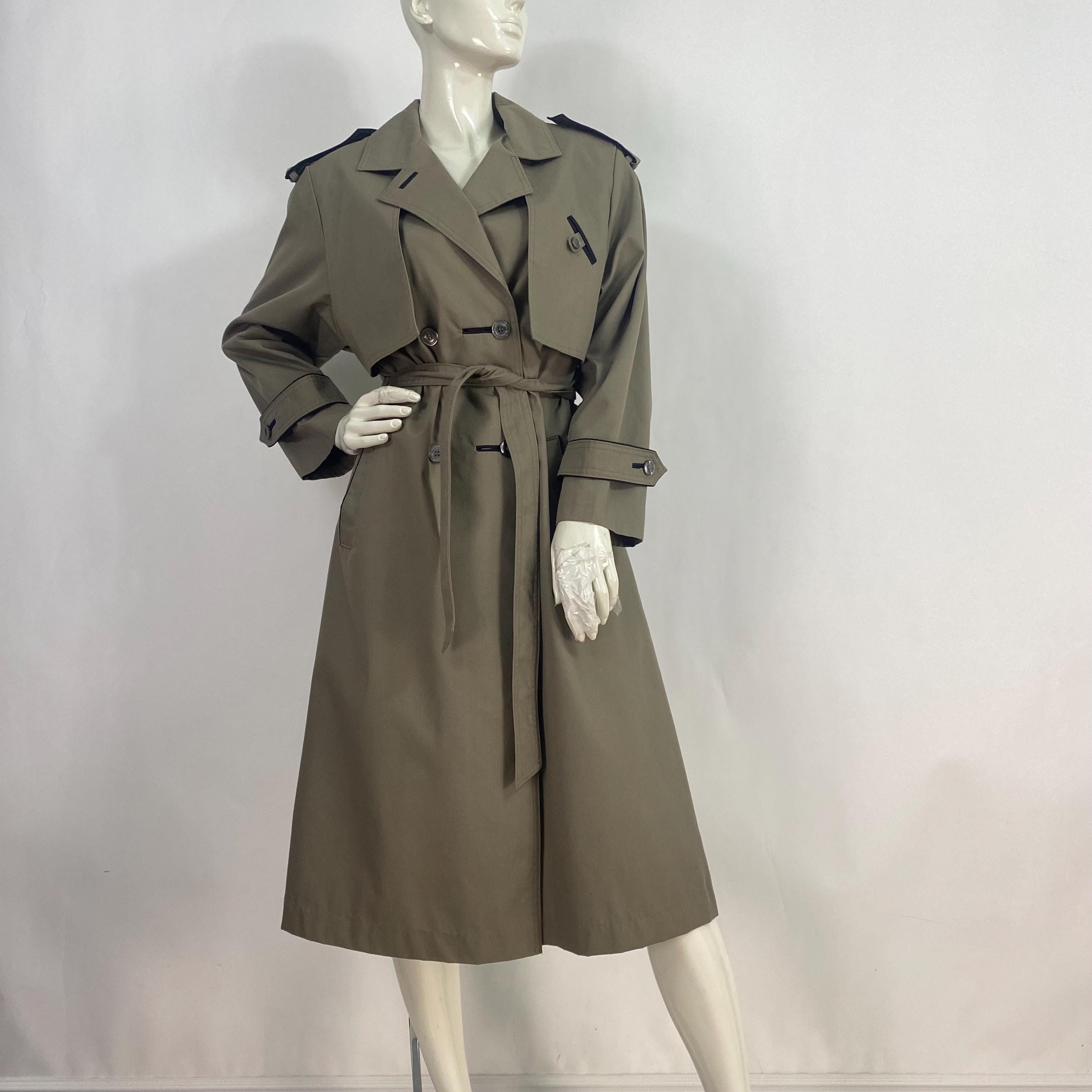 うみかわうみお アプレッセ】Vintage Trench Coat Jinyuxuan Women's Belted Long Plaid Trench Coat Casual Lapel