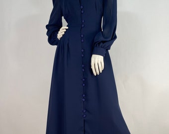 1980s Leslie Fay dress