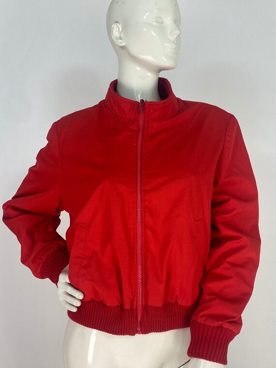 80s reversible jacket/reversible bomber jacket/vi… - image 7